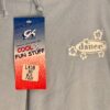 GK 'DANCE' GRAPHIC LADIES LARGE LIGHT BLUE COT/SPANDEX DANCE CAPRI PANTS Sz AL - Image 3