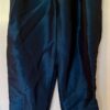 GK WARM UP PANTS UNISEX ADULT MEDIUM BLUE SPRUCE IRIDESCENT GYMNASTIC ATHLETIC M