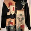 Beilisha Fashion "VILLAGE" Embroidery  Ladies Large Long Sleeve Cardigan Sweater - Image 3