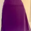 BANANA REPUBLIC PURPLE LADIES X-SMALL CHIFFON LAYERED MINI SKIRT Sz XS (4) EUC!