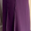 BANANA REPUBLIC PURPLE LADIES X-SMALL CHIFFON LAYERED MINI SKIRT Sz XS (4) EUC! - Image 2