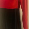 GK ICE FIGURE SKATE ADULT X-SMALL LgS RED ROYAL VELVET EMPIRE DRESS Sz AXS NWT! - Image 5