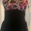 GK SLVLS ONYX ICE FIGURE SKATE ADULT SMALL CELESTIAL VELVET DRESS Sz AS NWT