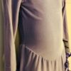 GK LAVENDER VELVET CHILD SMALL LgSLV BUTTERFLY APPLIQUÃ‰ ICE SKATE DRESS CS NWT! - Image 3