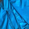 GK ICE SKATE ADULT SMALL TURQUOISE MICROFIBER PULL-ON SKIRT BLACK TRIM Sz AS NWT - Image 9