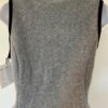 GK GRAY VEST ADULT SMALL POLYESTER FLEECE VELVET TRIM FRONT ZIP SKATE GYM Sz S - Image 7