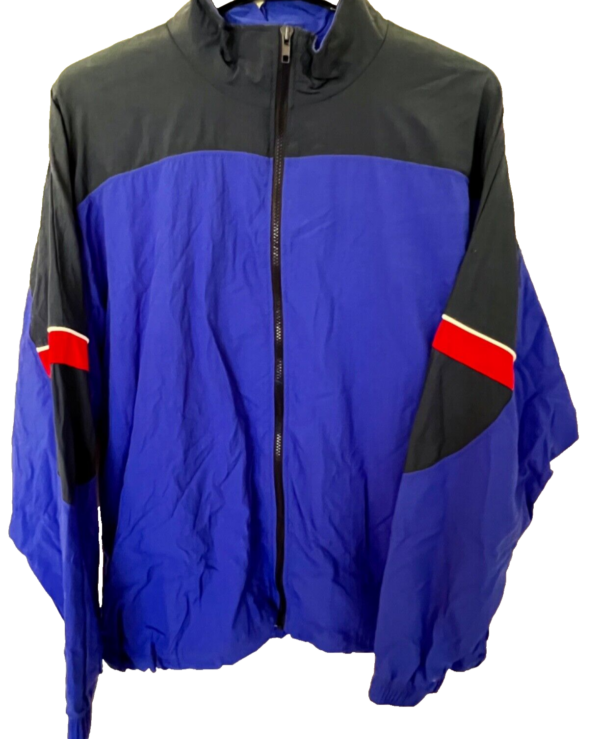 GK "2000 JR OLYMPICS CHAMPS"  WARM UP ADULT X-LARGE BLUE NYLON JACKET/PANT SET S - Image 3