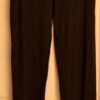GK ELITE DANCE JAZZ LADIES LARGE BLACK MICROFIBER CUFFED DANCE PANTS SZ L NWT!
