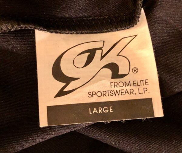 GK ELITE DANCE JAZZ LADIES LARGE BLACK MICROFIBER CUFFED DANCE PANTS SZ L NWT! - Image 5