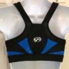 GK CHEER CROP TOP ADULT SMALL RADIANT BACK OCEAN FOIL BLACK DRYTECH TECHMESH AS - Image 2