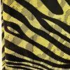 GK CHILD SMALL YELLOW ZEBRA FOIL PRINT BLACK NYLON GYMNASTS DANCE TANK LEOTARD S - Image 9