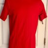 DURABLE  MENS SMALL SSLV RED COTTON CREW T-SHIRT Sz S NWT!