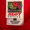 DURABLE  MENS SMALL SSLV RED COTTON CREW T-SHIRT Sz S NWT! - Image 6