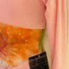 GK PINK VELVET CHILD SMALL LgSLV PINK SERPENTINE TIE-DYE FIGURE SKATE DRESS CS - Image 6