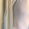 GK WHITE VELVET CHILD LARGE GLITTERED MESH V-BACK ICE DANCE SKATE DRESS Sz CL - Image 2