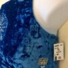 SHANNON MILLER GK GIRLS LARGE OCEAN CRUSH VELVT DANCE CHEER TANK CROP TOP Sz CL - Image 4