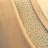 GK WHITE VELVET CHILD LARGE GLITTERED MESH V-BACK ICE DANCE SKATE DRESS Sz CL - Image 3