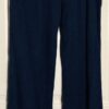 GK  USA GRAPHIC LADIES MEDIUM NAVY 100% COTTON ATHLETIC GYMNASTIC CHEER PANTS AM - Image 5