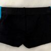 GK CHEER CHILD SMALL BLACK DRYTECH BLUE GYMNASTICS DANCE MICRO MINI SHORTS Sz CS - Image 7