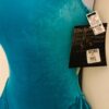 GK ICE FIGURE SKATE JADE YELLOW VELVET ADULT X-SMALL TANK RACERBACK DRESS Sz AXS - Image 4