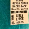 GK JADE VELVET ICE FIGURE SKATE GIRLS LARGE YELLOW VELV RACERBACK TANK DRESS CL - Image 7