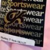 GK FIGURE SKATE GIRLS SMALL LgSLV PINK VELVET POODLE APPLIQUÃ‰ SKATE DRESS CS NWT - Image 9