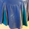 GK ELITE ICE FIGURE SKATE GIRLS SMALL SSLV GREEN BLUE VELVET JA DRESS Sz CS NWT! - Image 4