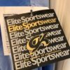 GK ELITE ICE FIGURE SKATE GIRLS SMALL SSLV GREEN BLUE VELVET JA DRESS Sz CS NWT! - Image 8