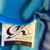 GK ELITE ICE FIGURE SKATE GIRLS SMALL SSLV GREEN BLUE VELVET JA DRESS Sz CS NWT! - Image 10