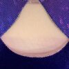 GK LgSLV ADULT X-SMALL CONCORD VELVET PURPLE FOIL GYMNASTIC DANCE LEOTARD AXS - Image 2