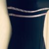 GK BIKETARD ADULT SMALL NAVY NYLON/SPANDEX SILVER TRIM DANCE GYMNAST TANK Sz AS - Image 2
