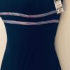 GK BIKETARD ADULT SMALL NAVY NYLON/SPANDEX SILVER TRIM DANCE GYMNAST TANK Sz AS - Image 4