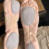 LEO'S BALLET SHOES WOMENS SIZE 4.5 ARABESQUE COTTON PINK Sz 4.5 NEW IN BOX! - Image 5