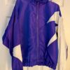 GK WARM UP CHILD LARGE PURPLE IRIDESCENT WHITE SPARKLE GYMNAST SKATE JACKET Sz L - Image 4