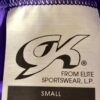 GK WORKOUT SHORTS LADIES SMALL PURPLE DANCE CHEER GYMNASTICS NYLON/SPANDEX SZ S - Image 4