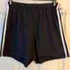 GK "GYMNASTâ€ PRINT ADULT LARGE BLACK COTTON/POLY BOXER SHORTS WHITE STRIPES SZ L - Image 3