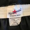 GK "GYMNASTâ€ PRINT ADULT LARGE BLACK COTTON/POLY BOXER SHORTS WHITE STRIPES SZ L - Image 5