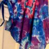 GK DANCE BALLET WRAP SKIRT CHILD X-SMALL TYE-DYE CHIFFON BLUE VELVET TIE Sz XS - Image 6
