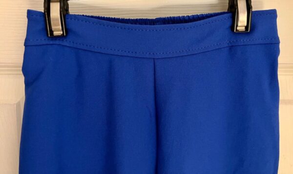 GK DANCE UNISEX CHILD MEDIUM ROYAL MICROFIBER NYLON/SPANDEX JAZZ PANTS SZ CM NWT - Image 7