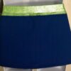 CHEER GK CHILD SMALL ROYAL NYLON/SPANDEX LIME MYSTIQUE CHEER SKIRT Sz CS NWT! - Image 2