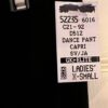 GK DANCE LADIES X-SMALL BLACK VELVET JEWELED CUFFED CAPRI DRESS PANTS SZ XS NWT! - Image 6