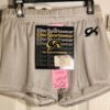 GK BOYS X-SMALL COMPETITION SHORTS GRAY N/S GYMNASTICS RUNNING GYM Sz CXS NWT