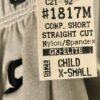 GK BOYS X-SMALL COMPETITION SHORTS GRAY N/S GYMNASTICS RUNNING GYM Sz CXS NWT - Image 5