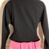 GK FITTED ICE SKATE JACKET ADULT MEDIUM BLACK FLEECE VELVET TRIM ZIP  SZ M NWT! - Image 2