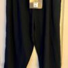 GK "SKATE" BLACK CAPRI PANTS LADIES LARGE COTTON SKATE PRINT WAIST ELASTIC  SZ L - Image 7