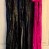 GK DANCE JAZZ ADULT SMALL BLACK & PINK MYSTIQUE WITH SASH PERFORMANCE PANTS SZ S - Image 5