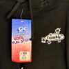 GK "TUMBLE" CAPRI PANTS SIZE LADIES MEDIUM COTTON/SPANDEX BLACK WHITE TRIM SZ M - Image 2