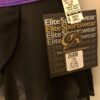 GK DANCE BALLET GIRLS SMALL CLASSIC FAUX WRAP GEORGETTE SKIRT PURPLE FOIL Sz CS - Image 4