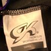 GK DANCE BALLET GIRLS SMALL CLASSIC FAUX WRAP GEORGETTE SKIRT PURPLE FOIL Sz CS - Image 6