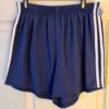 GK "GYMNASTS" PRINT ADULT LARGE NAVY COTTON/POLY BOXER SHORTS WHITE STRIPES Sz L - Image 6